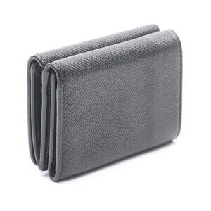 Balenciaga fold Black Tri Leather VILLE Wallet